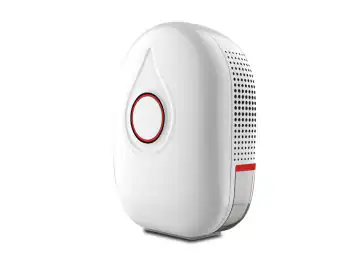 Dezumidificator mini, ORBER, 300ml/24h, consum 25W, ultra-silentios, roșu, pentru camere 10-20mp