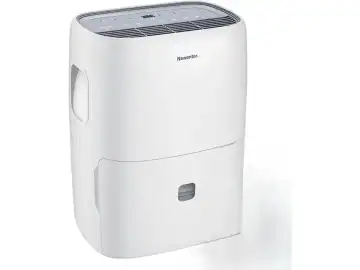Dezumidificator Aer 25L/zi pentru Camera si Subsol, Newentor, 80 mp, 270W, Anti Mucegai, Anti Umezeala, Drenaj Continuu, Timer, Dezumidificator Electric cu Rezervor 3.5L, Alb