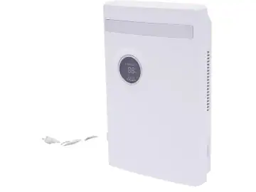 Dezumidificator portabil, alb, 245x145x375mm, capacitate rezervor 1.5-2.5l, utilizare in mai multe camere