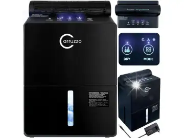 Dezumidificator Carruzzo Clear Air, dublu proces, 2500ml, alb, 54W
