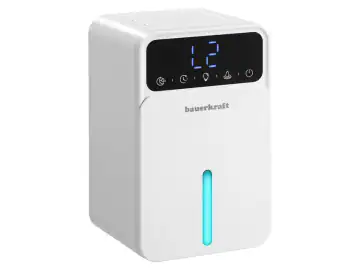 Dezumidificator Bauerkraft compact 350ml/24h alb 15x13.5x24cm