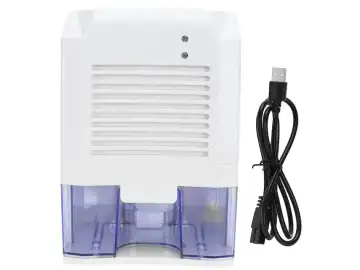 Dezumidificator portabil compact 5-15m² alb 20x15x10cm
