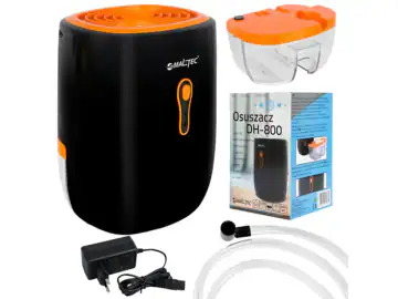 Uscator de aer electric Maltec si absorbant de umiditate DH-800, 300 ml/zi