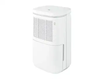 Dezumidificator Timeless Tools, afisaj digital, rezervor 2.2 L, 10 L/24 h, timer, pentru uz casnic, 28 x 24 x 48 cm, Alb