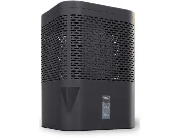 Dezumidificator de Camera Negru Bonaura® Airone Fara Electricitate Pana la 23 M², Ventilare la 360°, Cu Gura de Scurgere Si Granule de Dezumidificare 680 G, Protectie Impotriva Mucegaiului Si Mirosurilor
