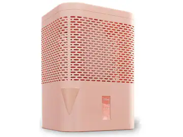 Dezumidificator de Camera Roz Bonaura® Airone Fara Electricitate Pana la 23 M², Ventilare la 360°, Cu Gura de Scurgere Si Granule de Dezumidificare 680 G, Protectie Impotriva Mucegaiului Si Mirosurilor