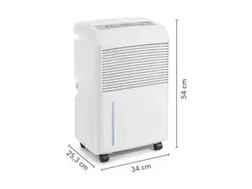 Dezumidificator mobil Trotec TTK 90 E, 30 l/24h, 90 m², 253x340x540mm, 14 kg