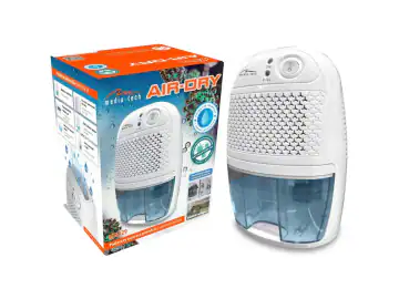 Dezumidificator portabil Media-Tech AIR-DRY MT6529, 300ml/zi, 800ml, 145x220x120mm