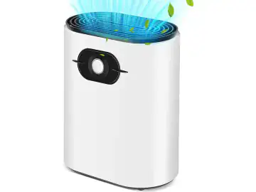 Dezumidificator Enforose, portabil, functionare automata, capacitate 1200ml, ultra silentios sub 45dB, drenaj continuu