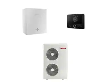 Pompa de caldura Ariston Nimbus M Hybrid 120NET R32, 14.3 kW, Wi-Fi, Alimentare Monofazica, Monobloc, Inverter