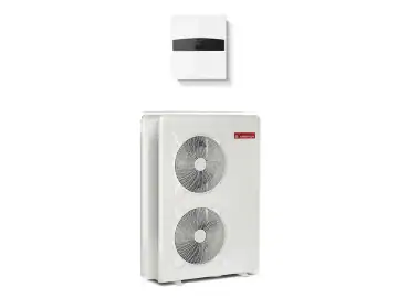 Pompa de caldura conectata aer/apa monobloc Nimbus Plus M cu incalzire electrica Ariston 12 kW trifazata