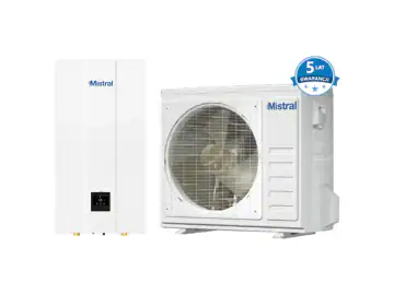 Pompa de caldura MISTRAL, 10 kW, Wi-Fi, A+++, 220V, aer-apa, dimensiuni 420x790x270mm