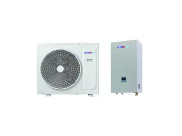 Pompa de caldura split aer-apa, Dotels 10kw, R32, alimentare monofazata, control wi-fi