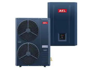 Pompa de caldura aer-apa, 30kW, alimentare trifazata, AOKOL, model ASH-105CHW\FR, Gri