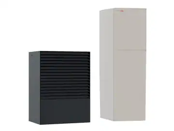 Pompa de caldura aer apa, Rezidentiala, Premium, Unitate externa Kronoterm ADAPT, 6-18 Kw, Negru Antracit (RAL 7016), R290, SCOP 5, 2 + Unitate interna Kronoterm Hydro C2