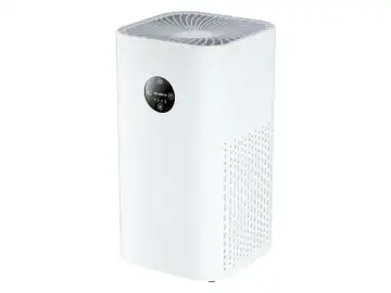 Purificator de aer, debit de aer 180m³/h, ioni negativi, elimina mirosul, formaldehida, PM2.5, fumul pasiv, alergenii, dezinfectie, 36.5x20.5cm, alb