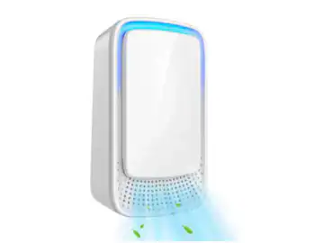 Purificator de aer compact, Ionizator negativ, Alb