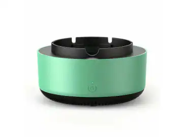 Purificator de aer, Smart Ashtray, eliminare fum si miros, verde, set 1pc