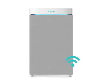 Purificator și umidificator AlecoAir PU55 Humino, WiFi, capacitate umidificare 1000 ml/h, alb/gri