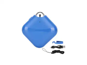 Purificator de aer mini portabil, cu ioni negativi, reincarcabil USB, pentru gat, masina, acasa si calatorii