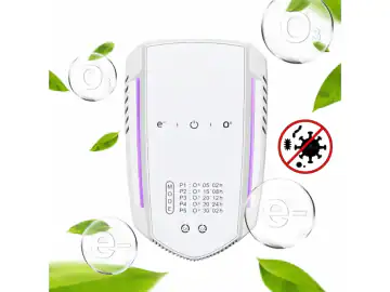 Purificator de Aer cu Ozon, Neutralizator Mirosuri, 5 Moduri Functionare, Ioni Negativi, pana la 50 mp, Eliminare Mirosuri Animale, Litiera Pisicii, Baie, Pantofar, Fara Consumabile,, Alb