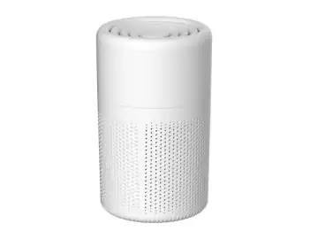 Purificator de aer BHW, HEPA, alb, Zgomot redus de 20 dB, functie de aromaterapie, Purificator de aer pentru mirosuri de animale de companie, praf, fum si par