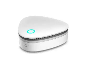 Purificator de aer cu ozon, 3 moduri, 20 mg/h, sterilizare 360°, pentru spatii 15-30㎡, 11,5x4,3x11,5cm, Alb