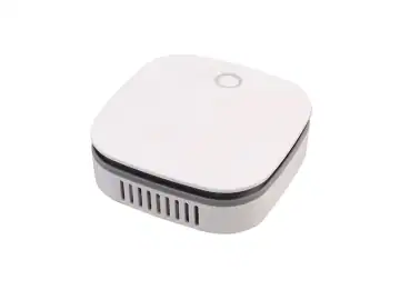 Purificator de aer cu ozon, JESWO®, Ionizare, elimina mirosurile, sterilizeaza, pastreaza prospetimea, potrivit pentru dulapuri, USB, 11.5x11.5x3.5 cm, alb