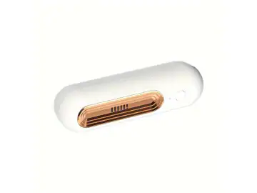 Purificator de aer pentru frigider, USB, 2 viteze, deodorizare, auriu, 4.3x4.3x14.5cm
