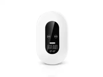 Purificator de aer cu ozon, MAX CONNECT, 5W, 130mg/h, pentru suprafete de pana la 30 mp, 4 moduri functionare, LCD, mini generator de ozon, 5 milioane de ioni negativi, alimentare 220V, alb