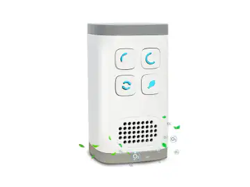 Purificator de aer, WALALLA, alb, 50x70x90mm, pentru incaperi pana la 20m², ionizator, generator de ozon