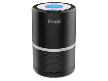 Purificator de aer Levoit, filtrare 3 etape, HEPA, negru, 25 m²