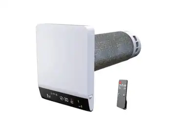 Ventilator cu recuperator de caldură Vents Breezy 160-E Smart, telecomandă, 57 mc/h, cupru, 245x307x45 mm