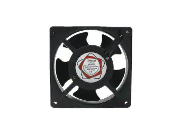 Ventilator axial de inalta temperatura 120x120x38mm, 220V, 23W, pentru semineu, functie de economisire a energiei, silentios