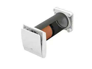 Recuperator de caldura descentralizat NovingAIR Phantom EVO APP 160, control prin internet NVG.app, senzori VOC, umiditate, temperatura si lumina, free cooling, ceramic non-absorbant, 60-120 m³/h