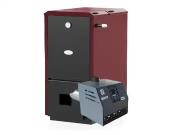 Cazan Mareli Mixt Lemne Peleti 35 Kw Cu Arzator Thermfort Th40