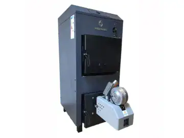 Cazan Peleti Thermfort 50kw Cu Arzator Inclus Ecopalnik Vip35 40kw