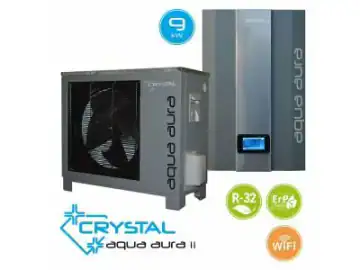 Pompa de caldura aer apa HomeFort Crystal Aqua Aura II 9kW- invertor