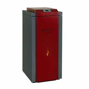 Centrala peleti compacta Prity PLW35B – 35kW cu pompa inclusa
