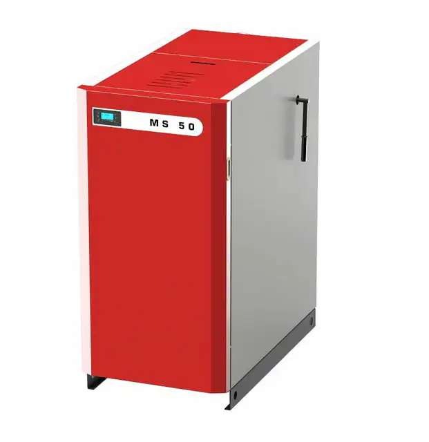 Cazan Pe Lemne Combustibil Solid Cu Gazeificare Ms 35 50kw