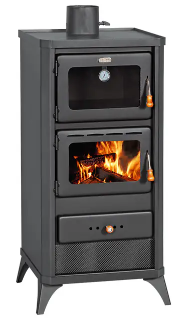 Semineu Pe Lemne Cu Cuptor Si Plita De Gatit Model Fm E 12kw