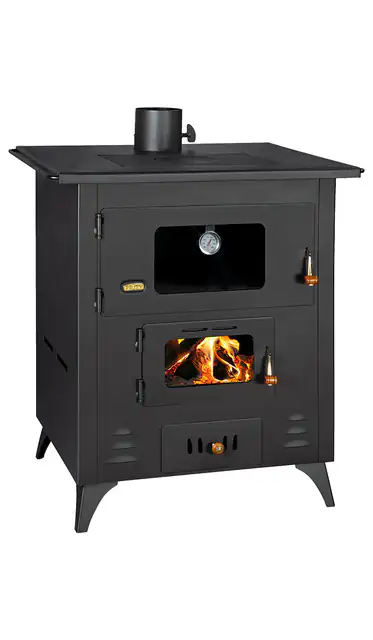 Semineu Pe Lemne Cu Cuptor Si Plita De Gatit Model Fr 14kw