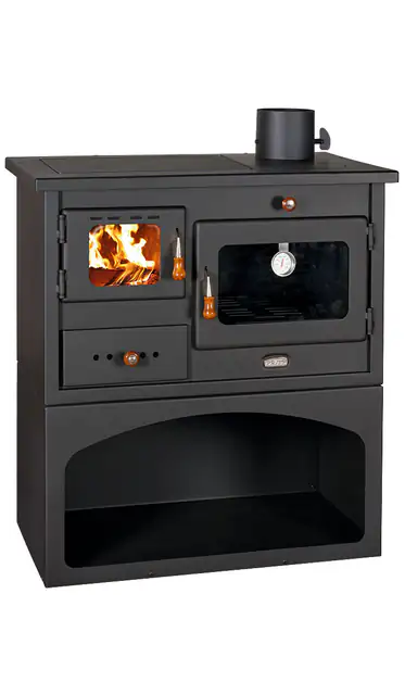 Soba De Gatit Pe Lemne Cu Plita Si Cuptor Model P34 10kw