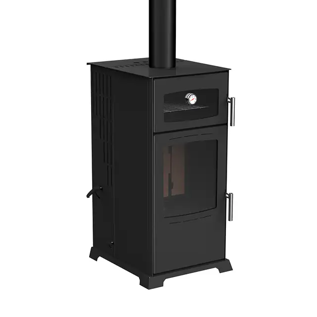 Soba De Gatit Pe Lemne Si Peleti Cu Plita Si Cuptor Gold 12kw