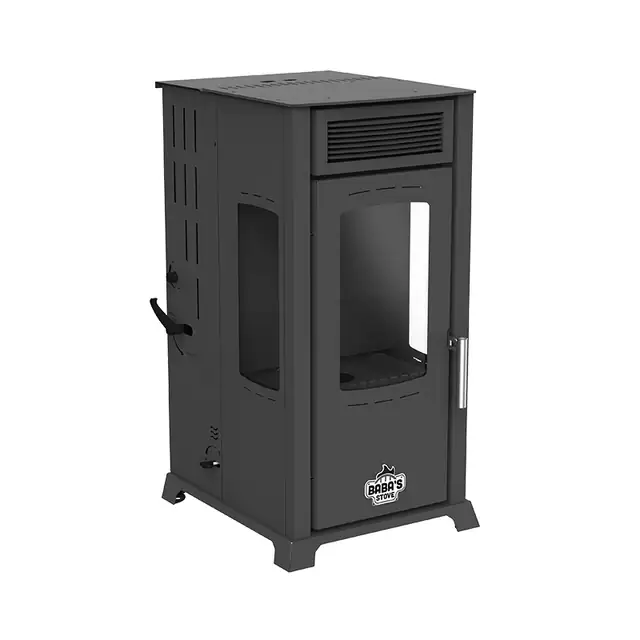 Soba Pe Lemne Si Peleti Cu Plita Eco Plus Fan 8kw