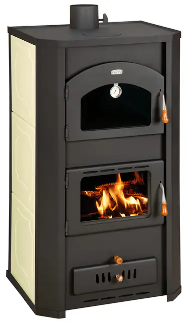 Termosemineu Pe Lemne Cu Cuptor Si Plita De Gatit Model Fg W 26kw