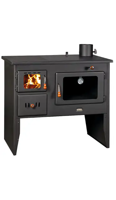 Termosemineu Soba De Gatit Cu Plita Si Cuptor Model W12 18kw