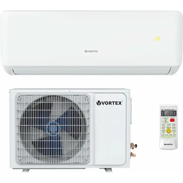 Aer conditionat VORTEX VAI1825FAW, 18000BTU, A++/A+, Wi-Fi, Functie Incalzire, Inverter, kit instalare inclus, alb