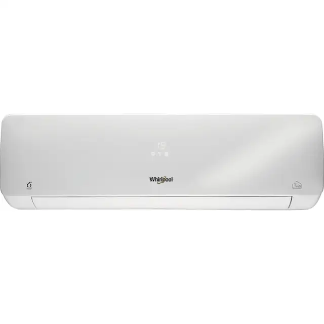 Aparat de aer conditionat Whirlpool SPIW312A2WF, 12000 BTU, Clasa A++, Functie incalzire, Control Wi-Fi, 6Th Sense, Filtru HEPA + Catechin, Control umiditate, R32