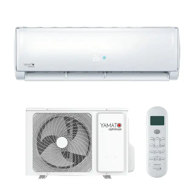 Aparat aer conditionat Yamato Optimum YW12H1 12000 BTU, A++, WiFi Ready, Kit instalare inclus, Alb